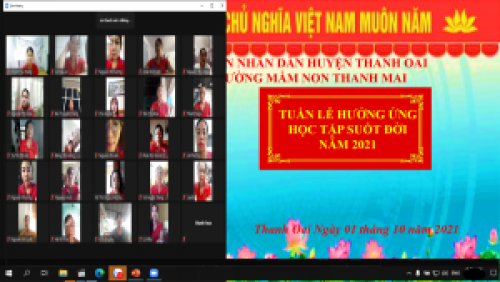 Kế hoạch tổ chức "Tuần lễ hưởng ứng học tập suốt đời" năm 2021